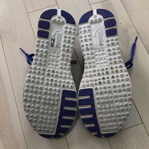 Puma Women's Low-Cut Lace Up Shoes Sneakers Royal Blue Size 5.5 - Picture 4 of 6